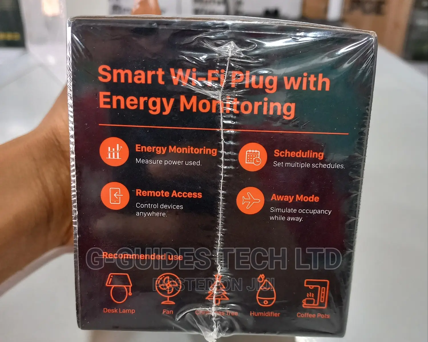 Smart Wi-Fi Plug With Energy Monitoring