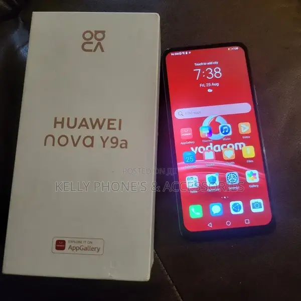 New Huawei Y9a 128 GB Black