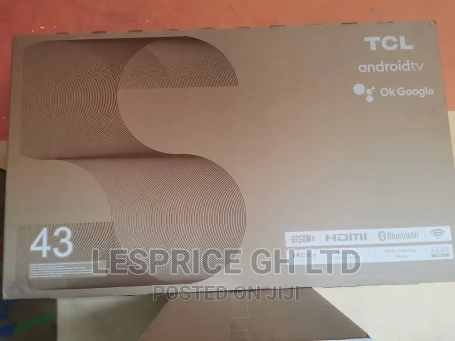 TCL 43” Android Smart High Quality TV
