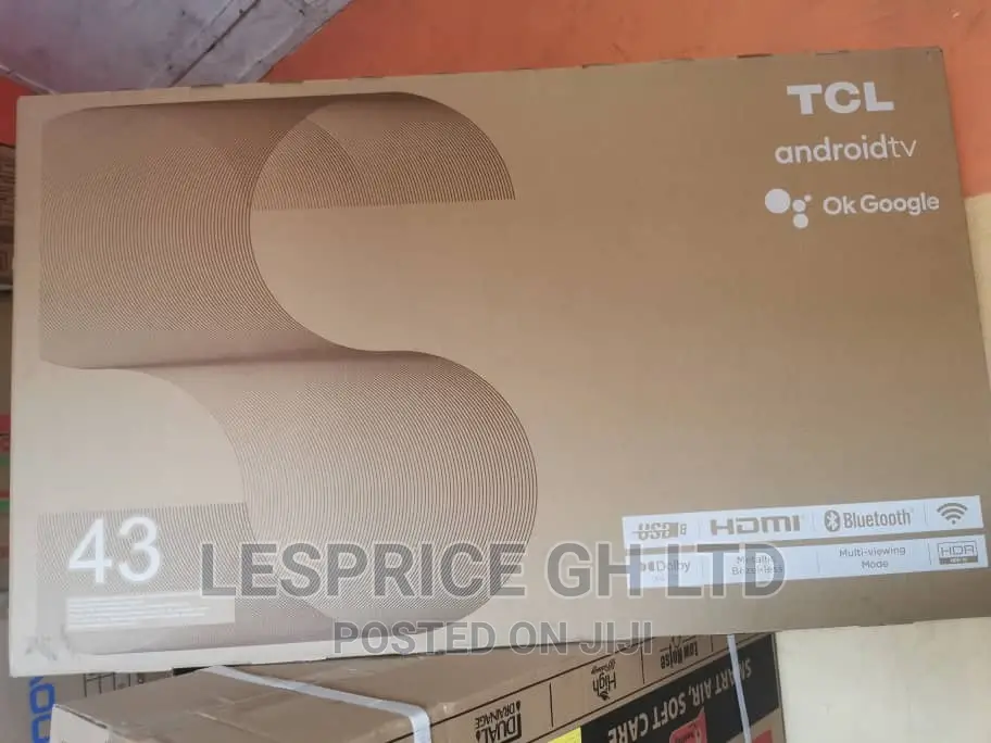 TCL 43” Android Smart TV//Quality Screen