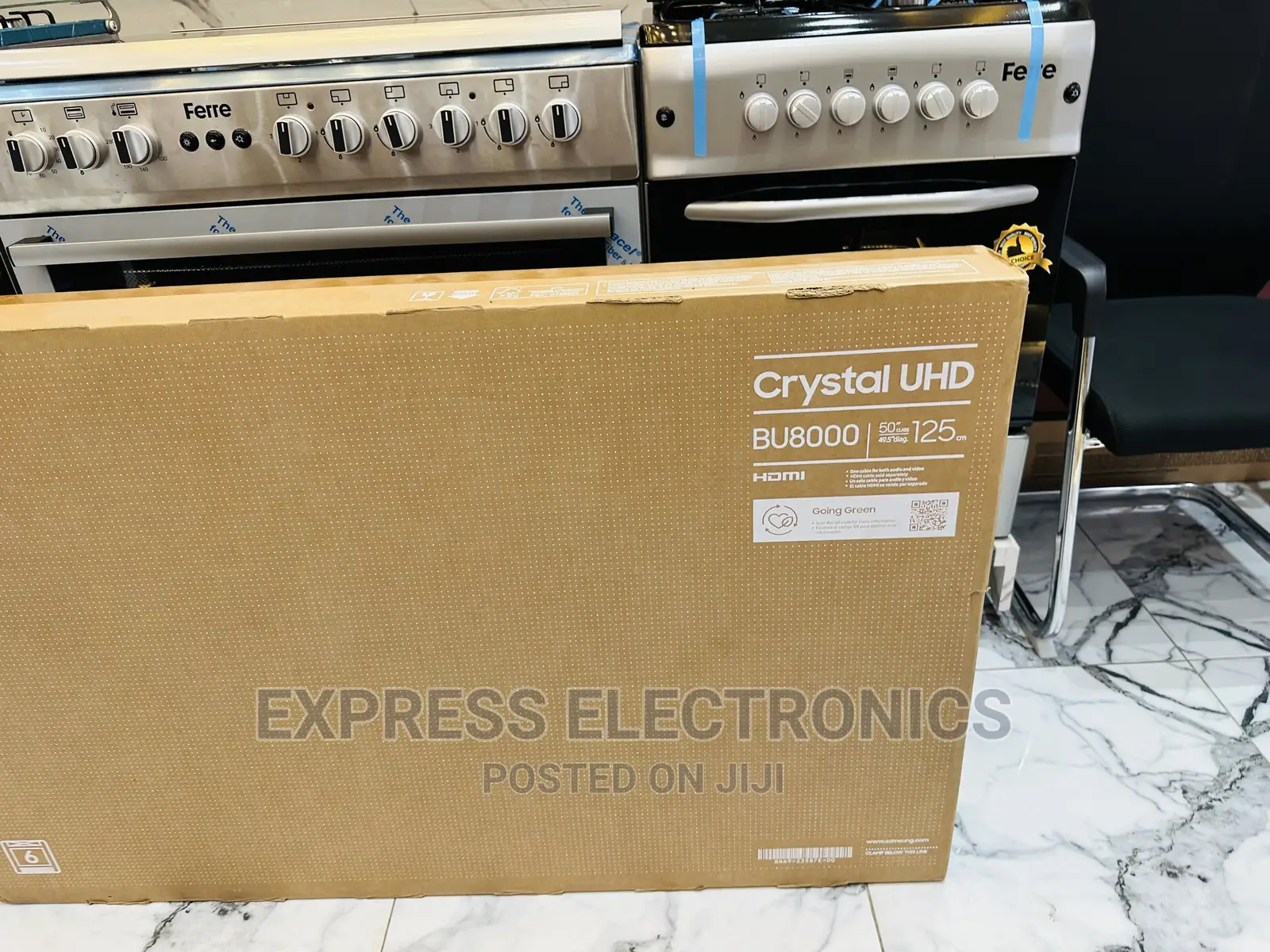 Experience the Real Sound Effects Samsung UHD 50”Cu7172
