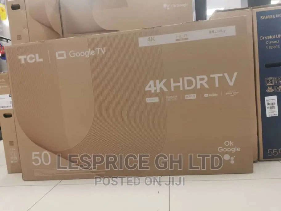 Quality TCL 50” Android Smart TV