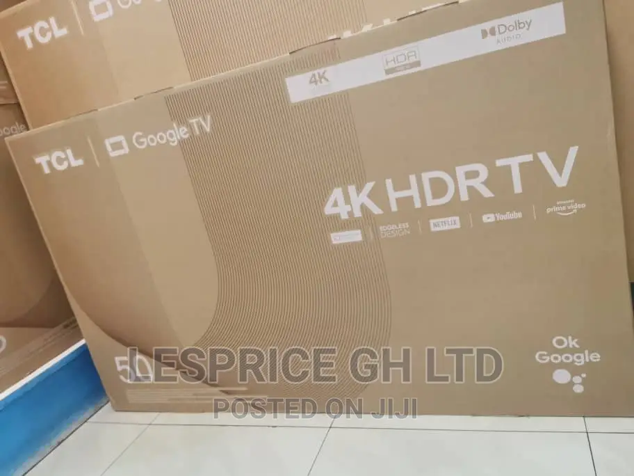 TCL 50” Android Smart Ok Google Bluetooth TV