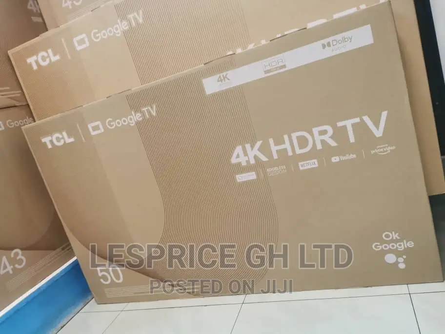 TCL 50” Android Smart TV//True Color