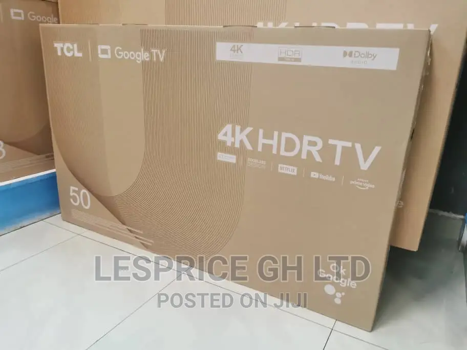 TCL 50” Android Smart TV//True Color