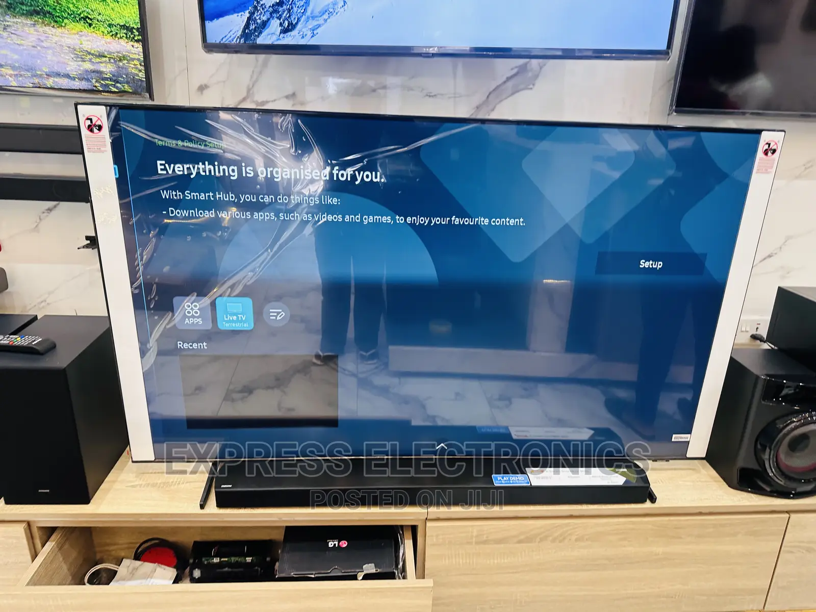 Experience the Real Samsung UHD Smart 85au7172 Tv  