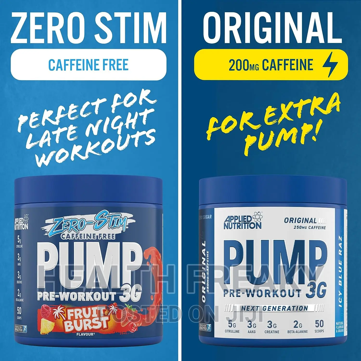 Preworkout Pump 3g Energy Muscle Builder Performance