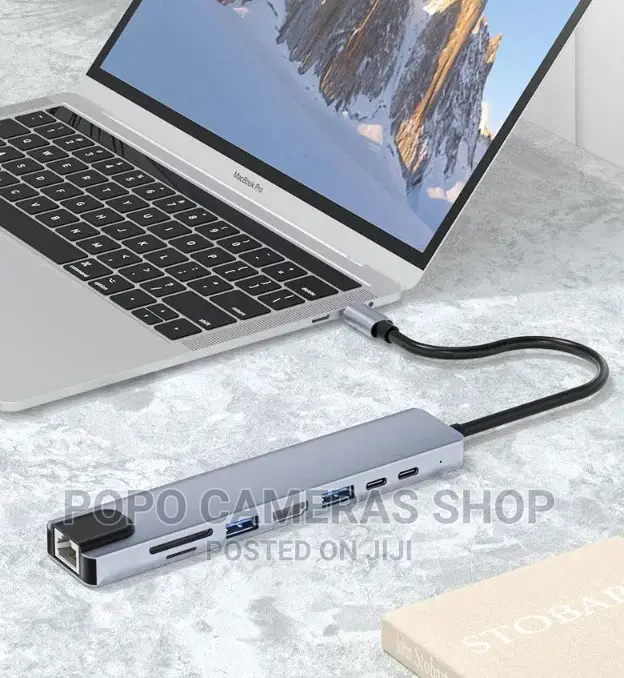 8 Ports Type C to Multi Hub Adaptor