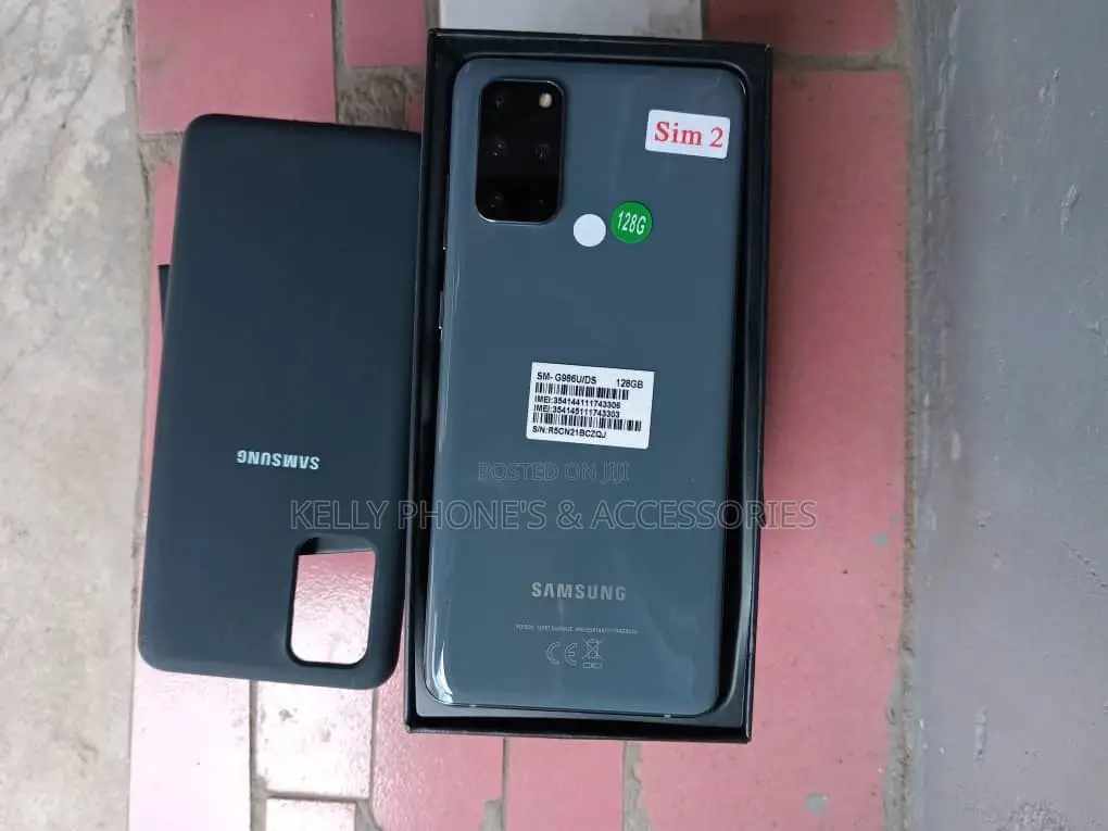 New Samsung Galaxy S20+ 5G 128 GB Black