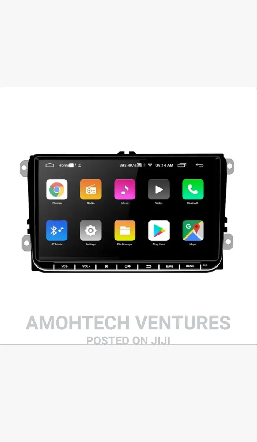VW Cars Android Screen 9 Inches