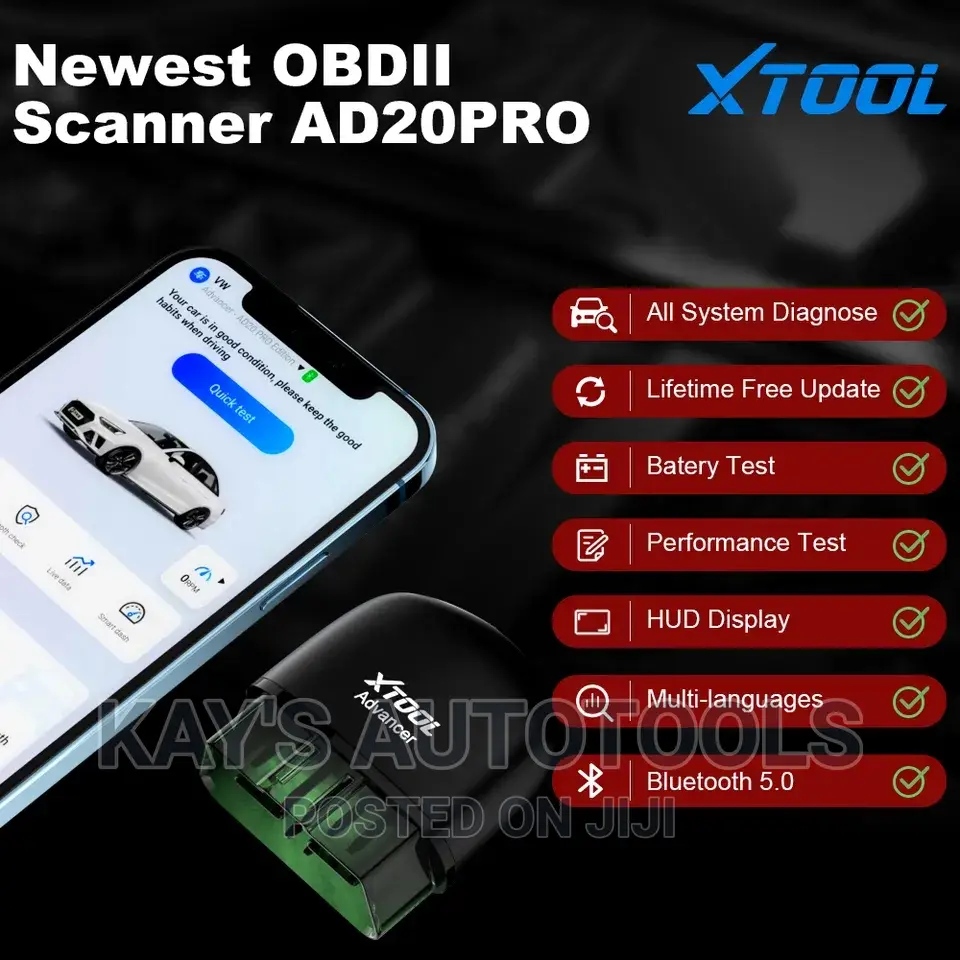 Xtool Ad20 Pro Full System Car Diagnostics Scanner