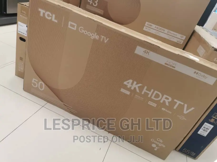 TCL 50” Android Smart //Edgeless Frame
