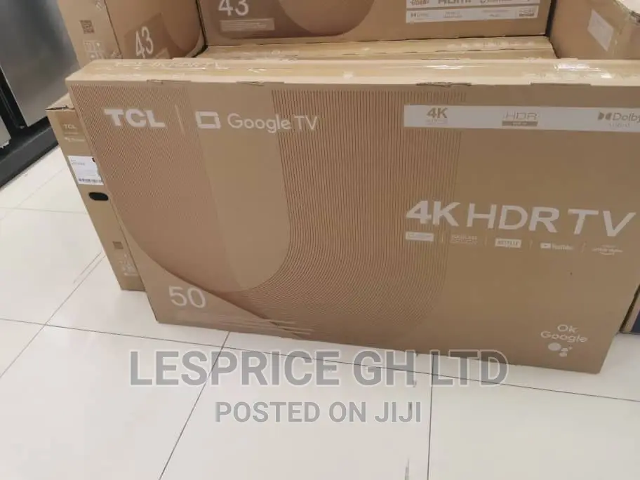 TCL 50” Android Smart Uhd TV