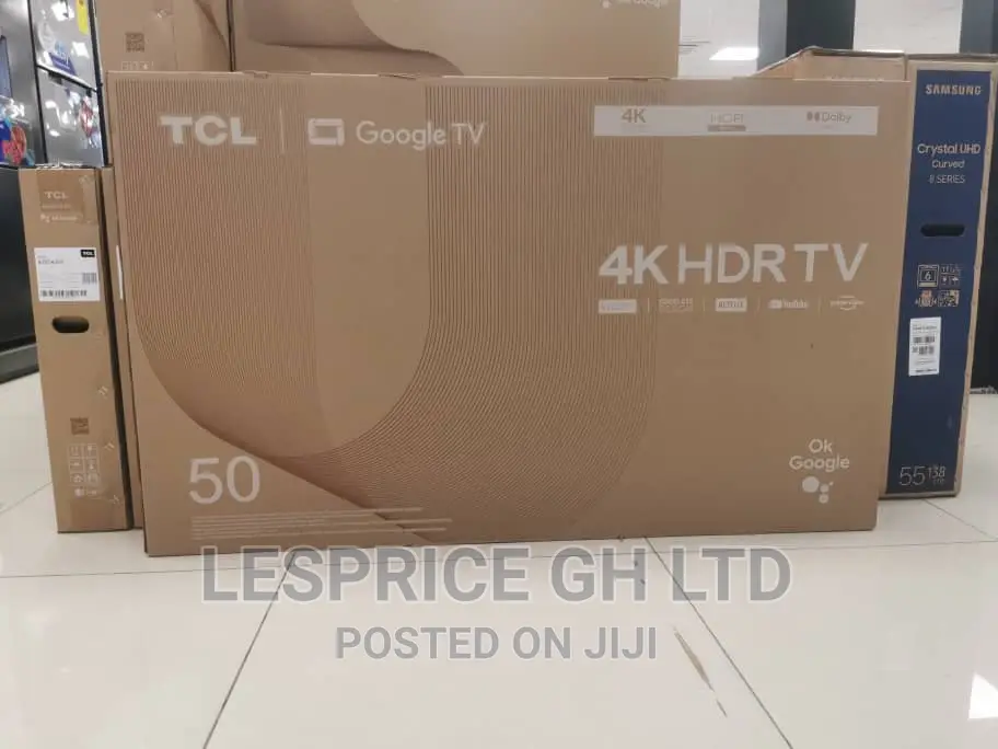 Exclusive TCL 50” Android Smart HDRTV