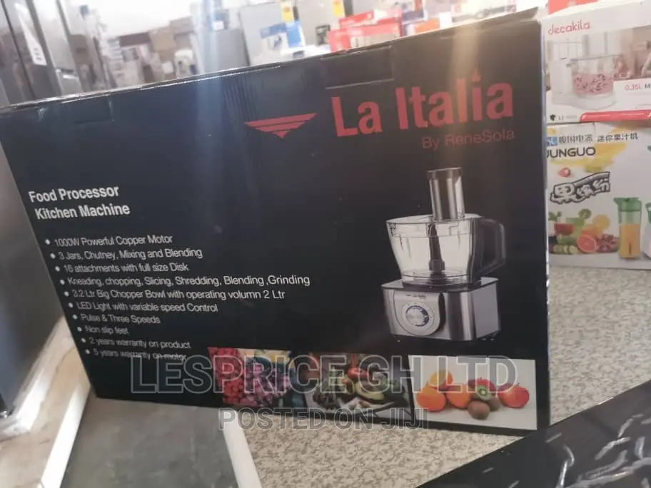 Power Plus!! Italia 1000w Food Processor