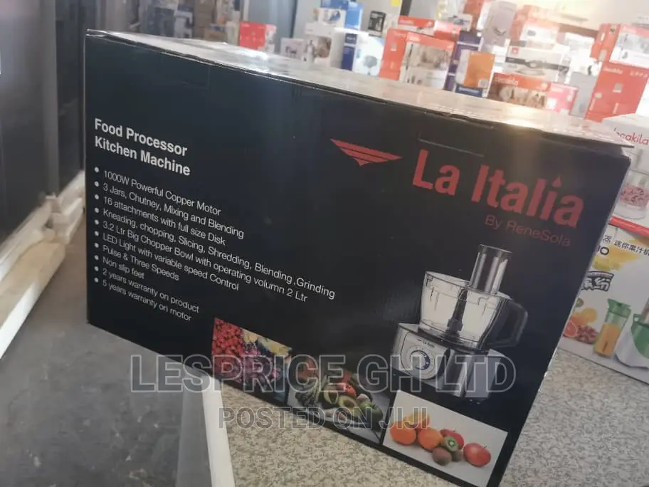 Italia Food Processor//Modern Design