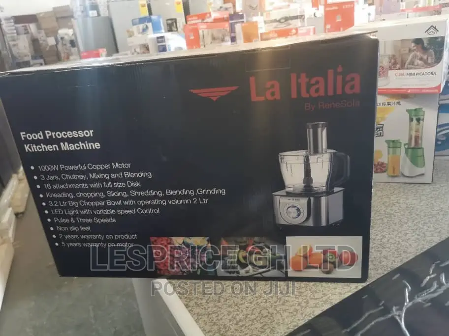 Italia Food Processor—Easy and Affordable