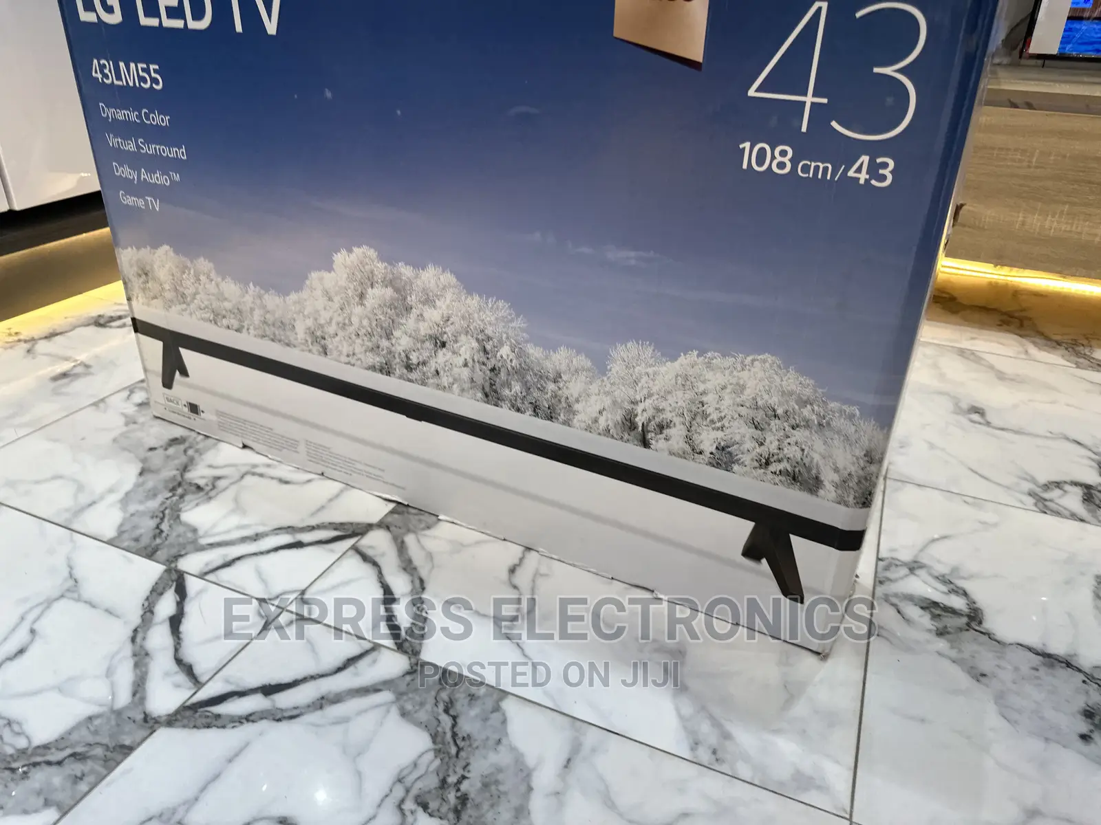 A New Slim Smart 43LM6370PVA Lg FHD Tv  Glossy