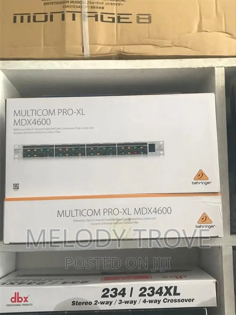 Behringer Mdx4600 4channel Expander/Compressor/Peak Limiter