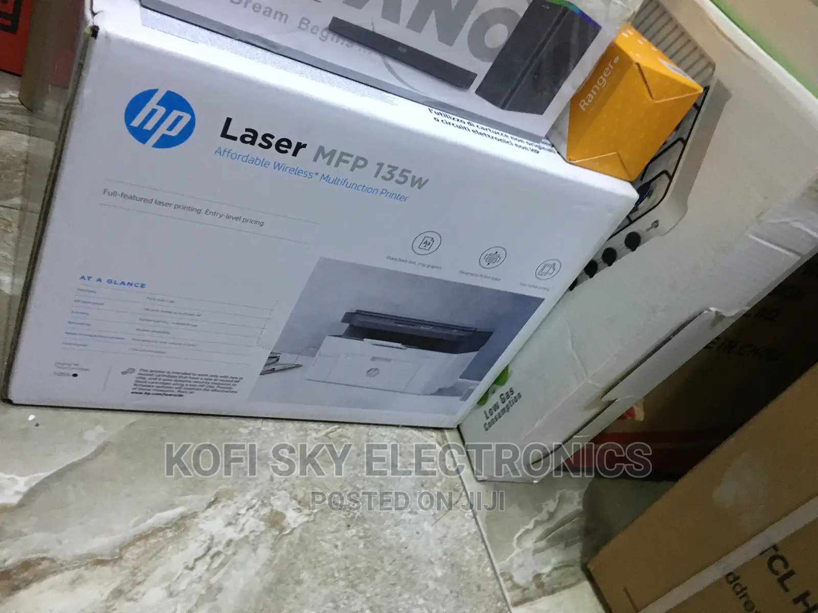 Hp Laser MFP M135w Capable Wireless 3in1 Printer