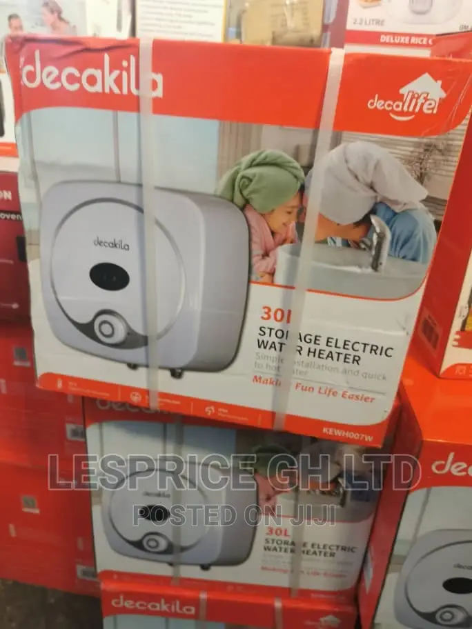 Newly Design ~Decakila 30L Water Heater