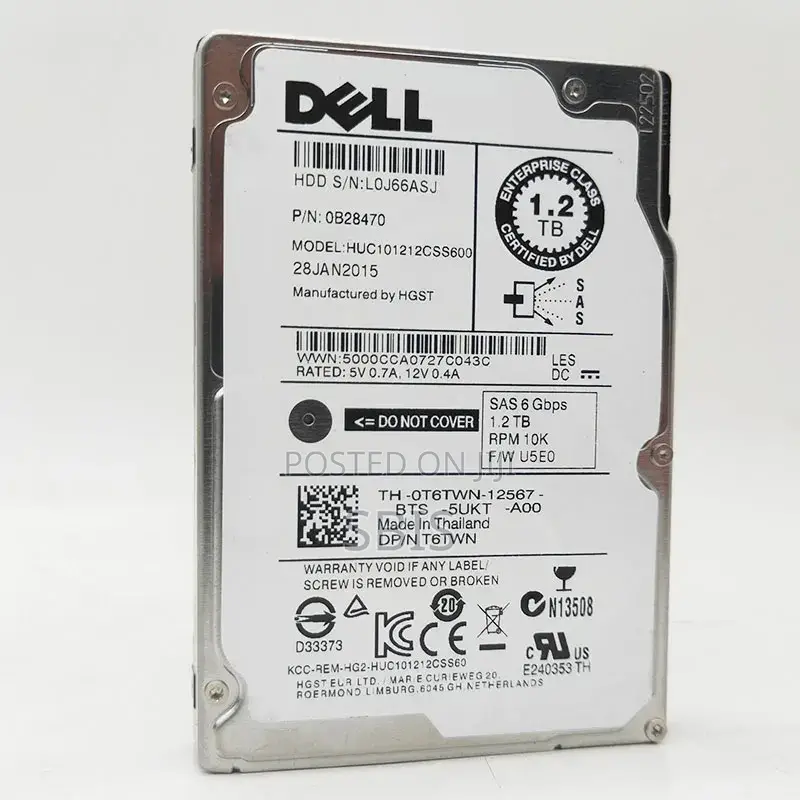 Brand New 1.2tb Dell Sas Hard Drive