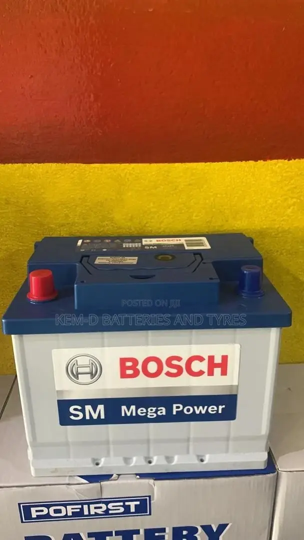 13 Plates Bosch Battery - 55ah 12v- Free Delivery