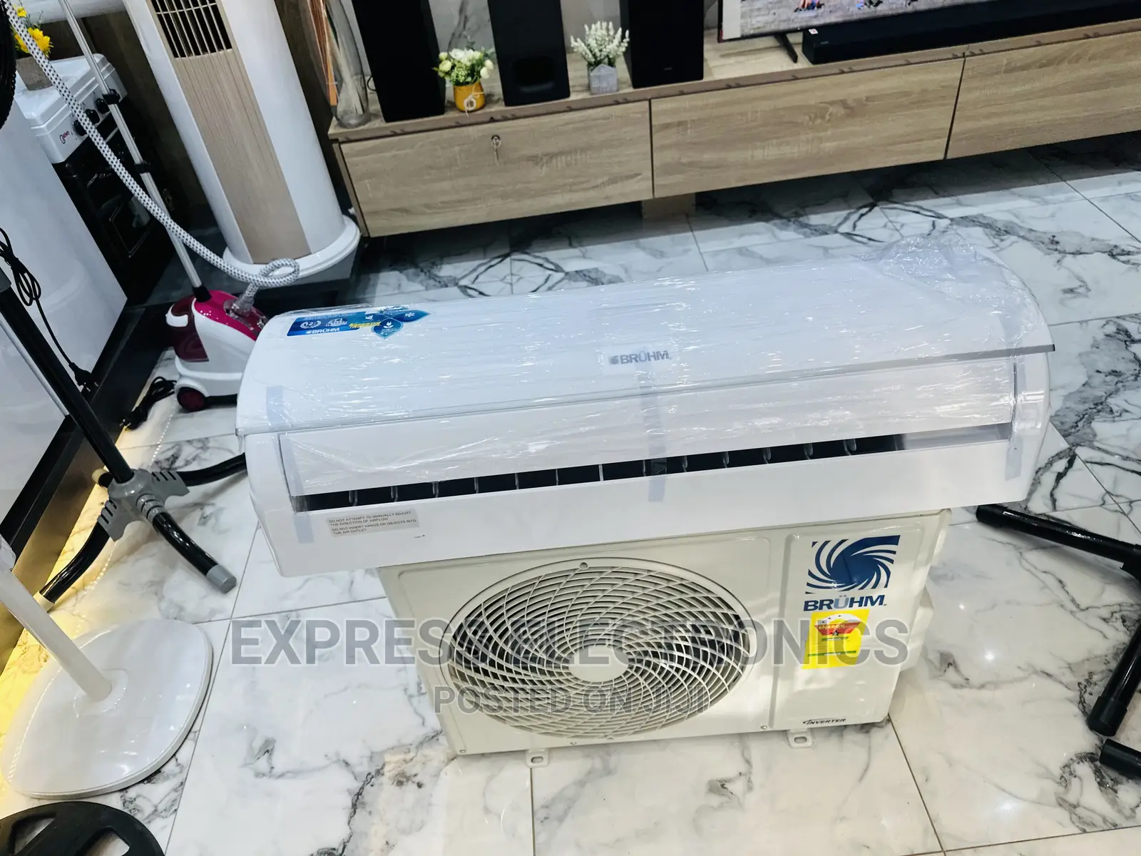 Bruhm Split R410 Gas 2.0hp Best Buy for Less AC White
