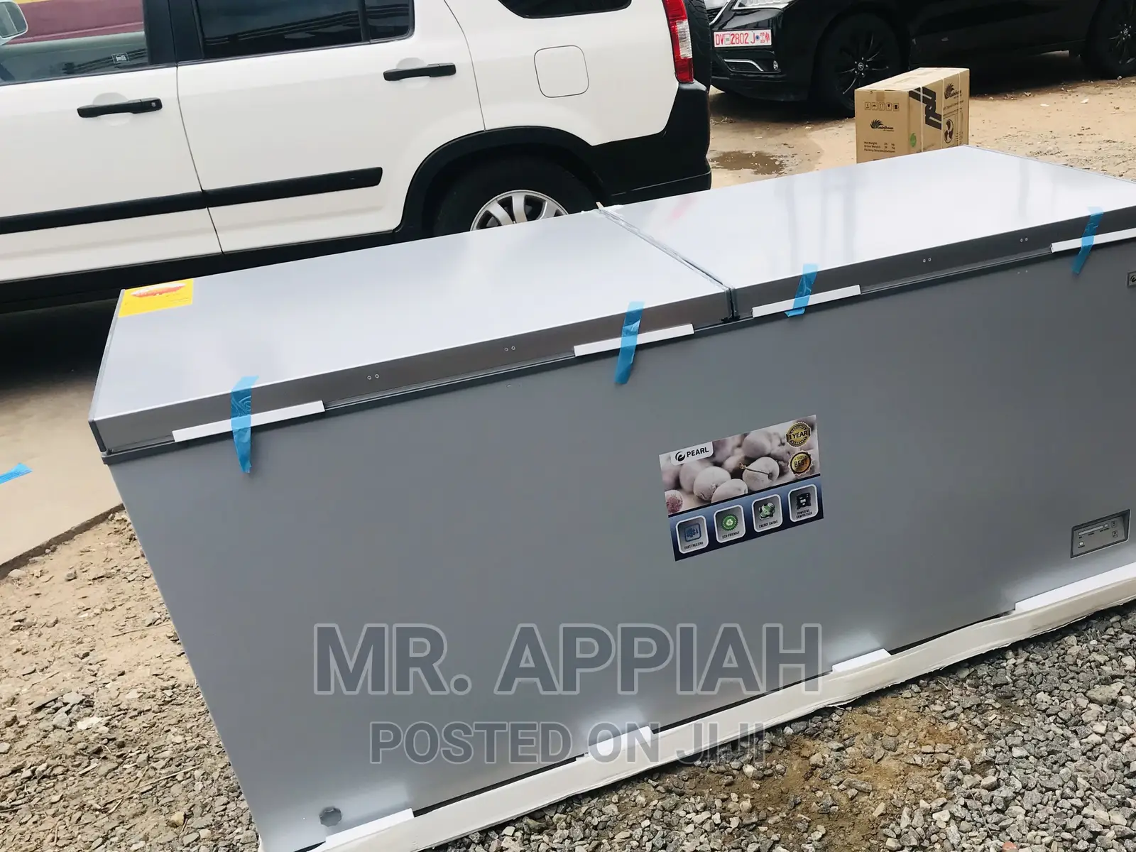 Pearl PCF-850 Double Door Chest Freezer(708ltr)Works Faster