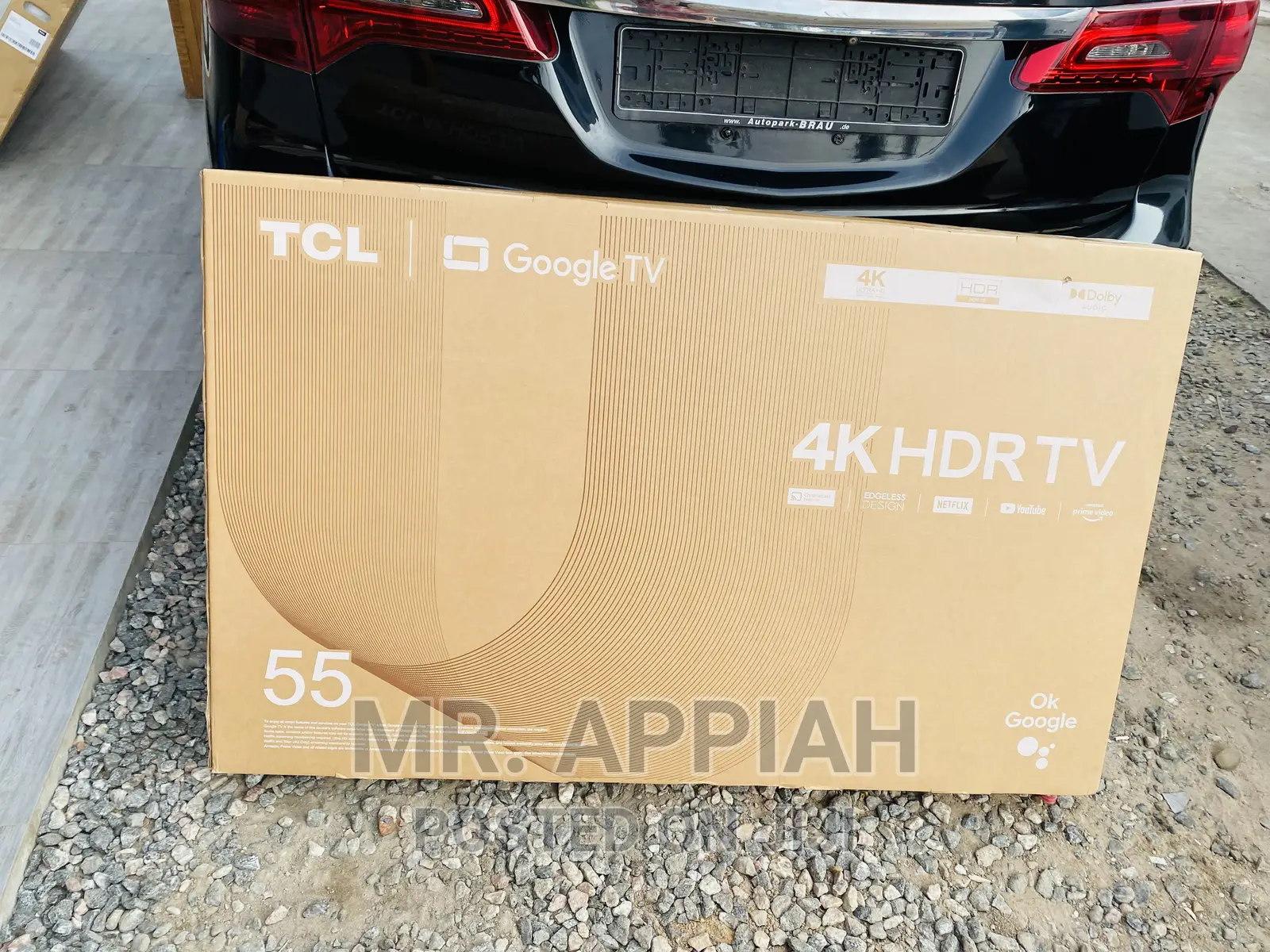 TCL 55 Inch HDR Google Tv Last Longer(Black) 55p635