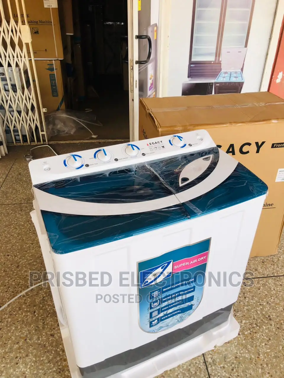 Legacy Washing Machine 12kg Twin Tub , Top Load