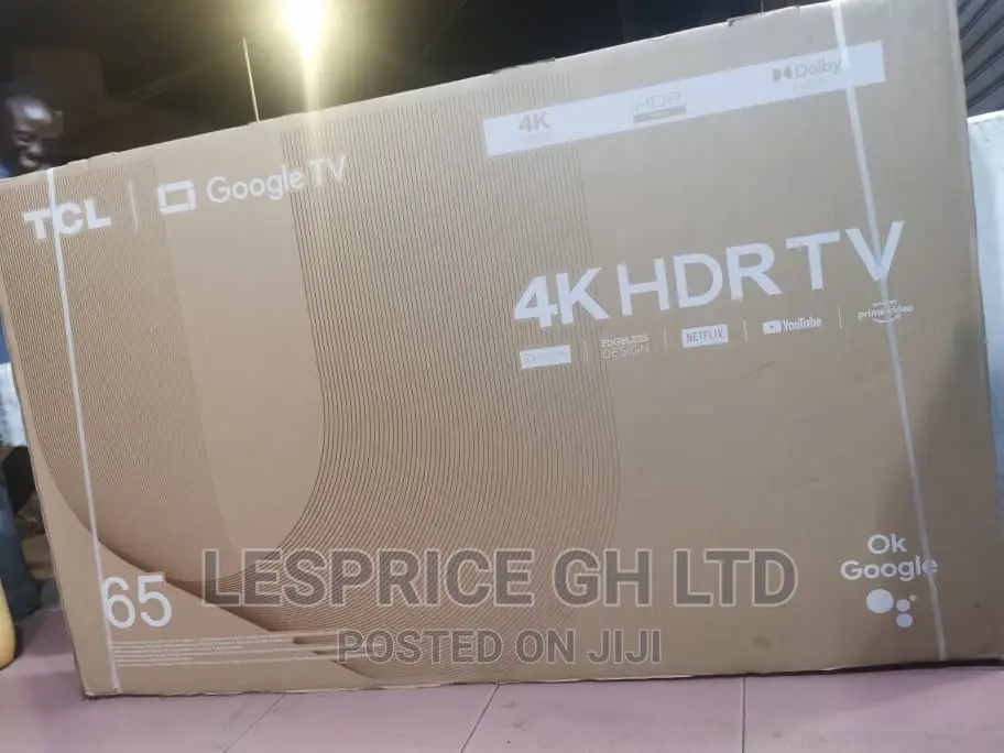 Brand New TCL 65” Android Ok Google TV