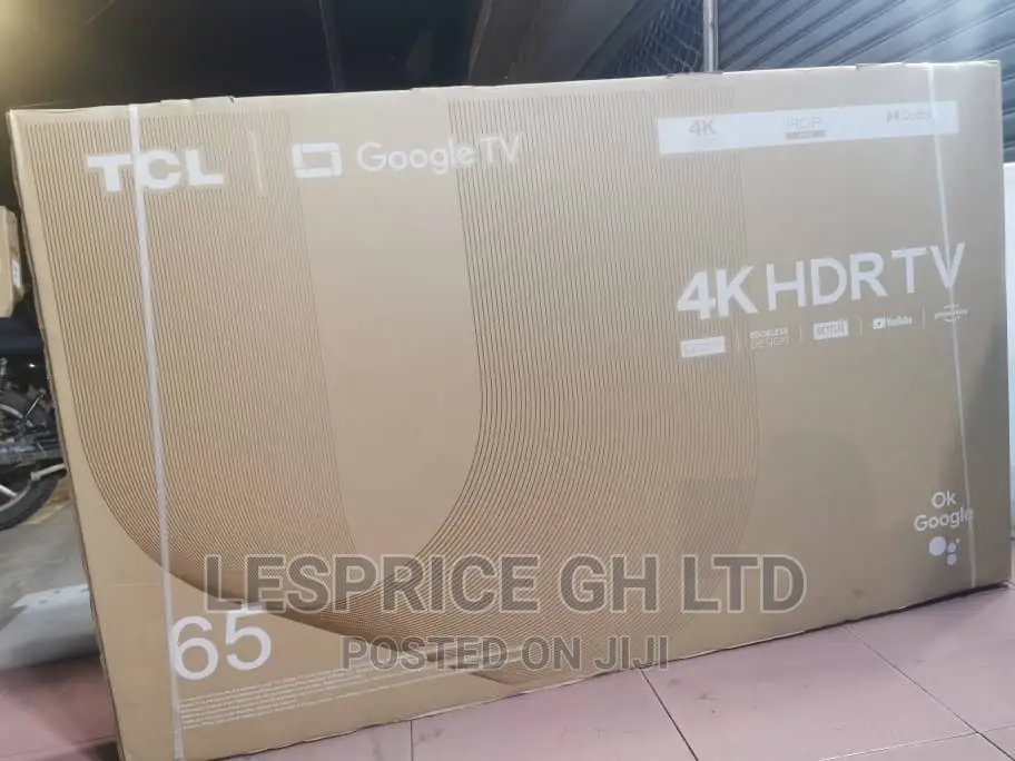 TCL 65” Android Ok Google Bluetooth TV