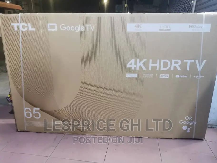 TCL 65” Android HDRTV//Bluetooth