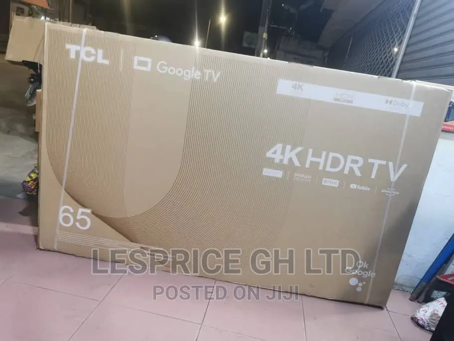 HDR 10~ TCL 65” Android HDRTV