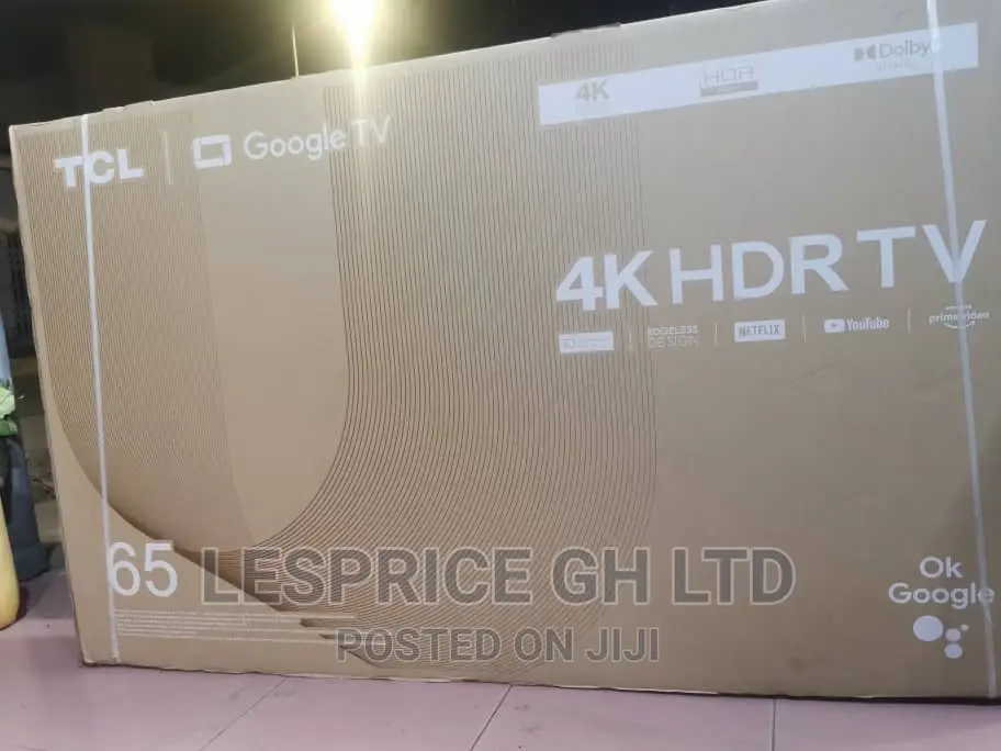 TCL 65” Android High Resolution HDRTV