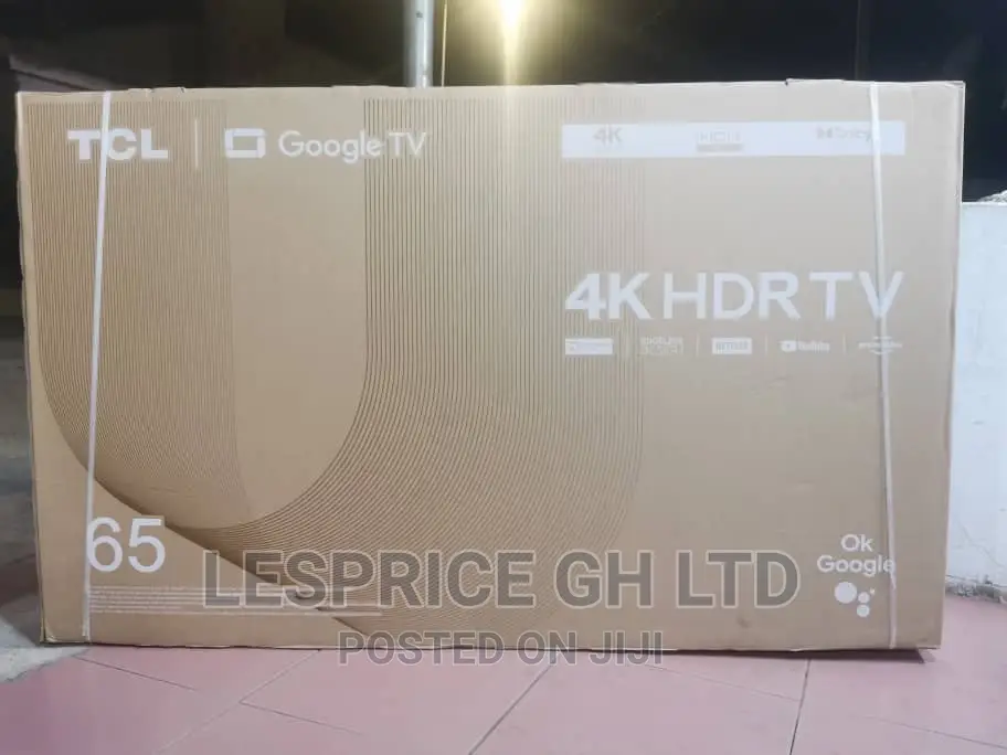 TCL 65” Android HDRTV// Quality Screen TV