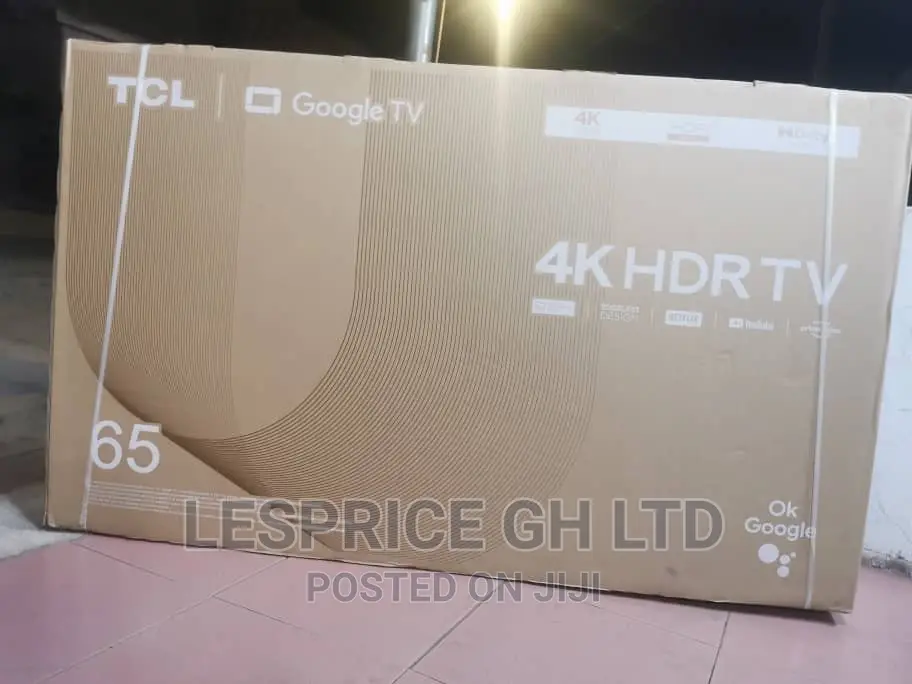 TCL 65” Android HDRTV// Quality Screen TV