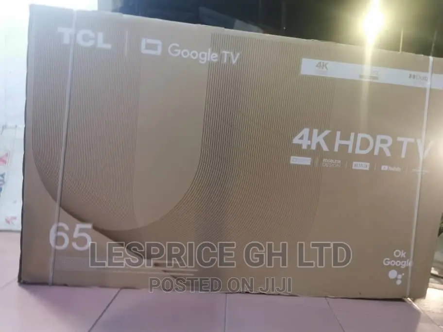 TCL 65” Android Smart Digital TV