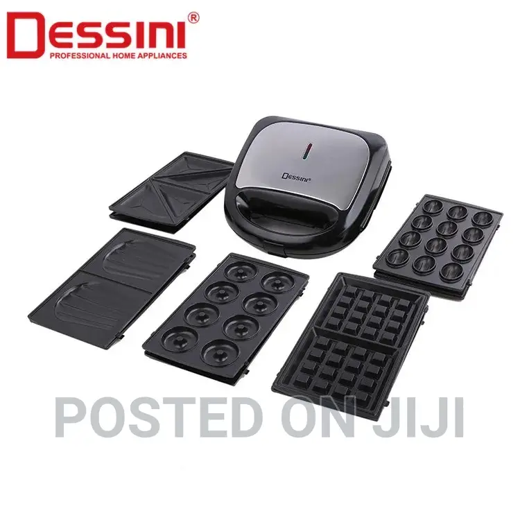 Dessini 6in1 Toaster Changeable Sleet