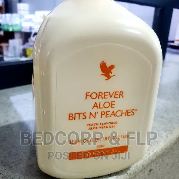 Forever Aloe Bits and Peaches New FL