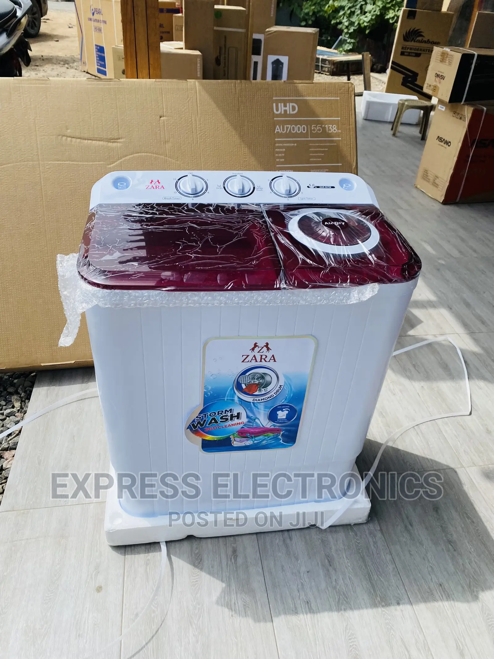 Eco Friendly Zara Topload Washing Machine 5kg Twintub