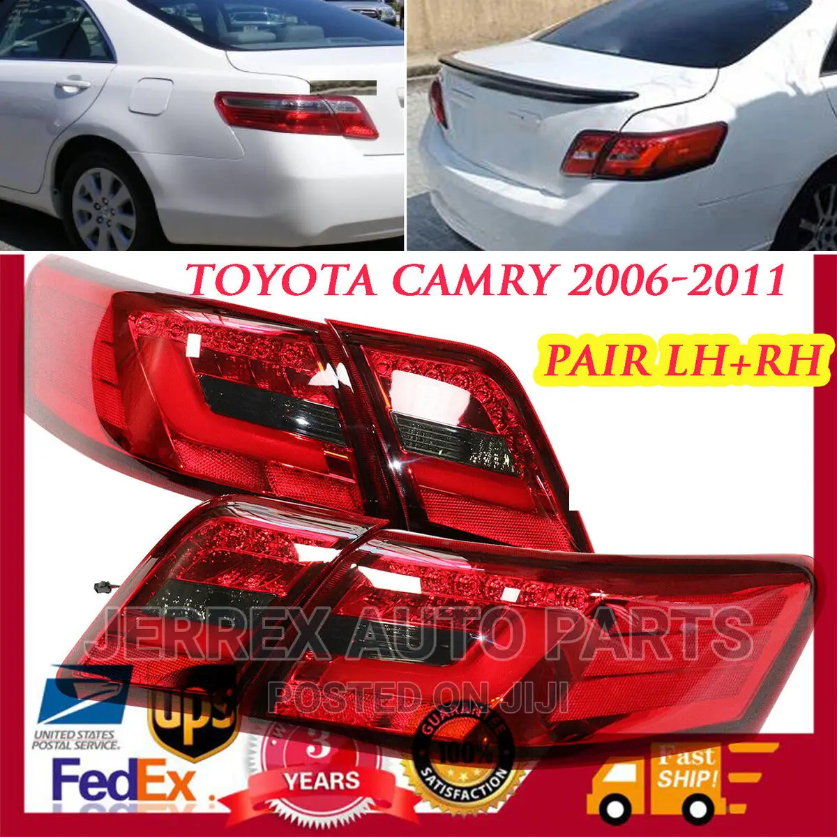 Toyota Camry 2007-2011 Tail Light(Spec)Led