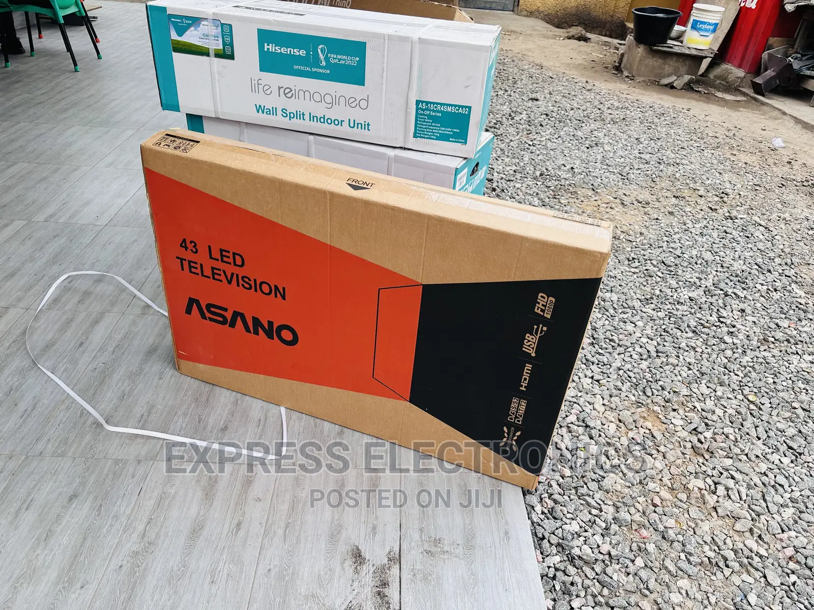 High Quality Pictures Asano Smart 43” FHD Satellite Tv