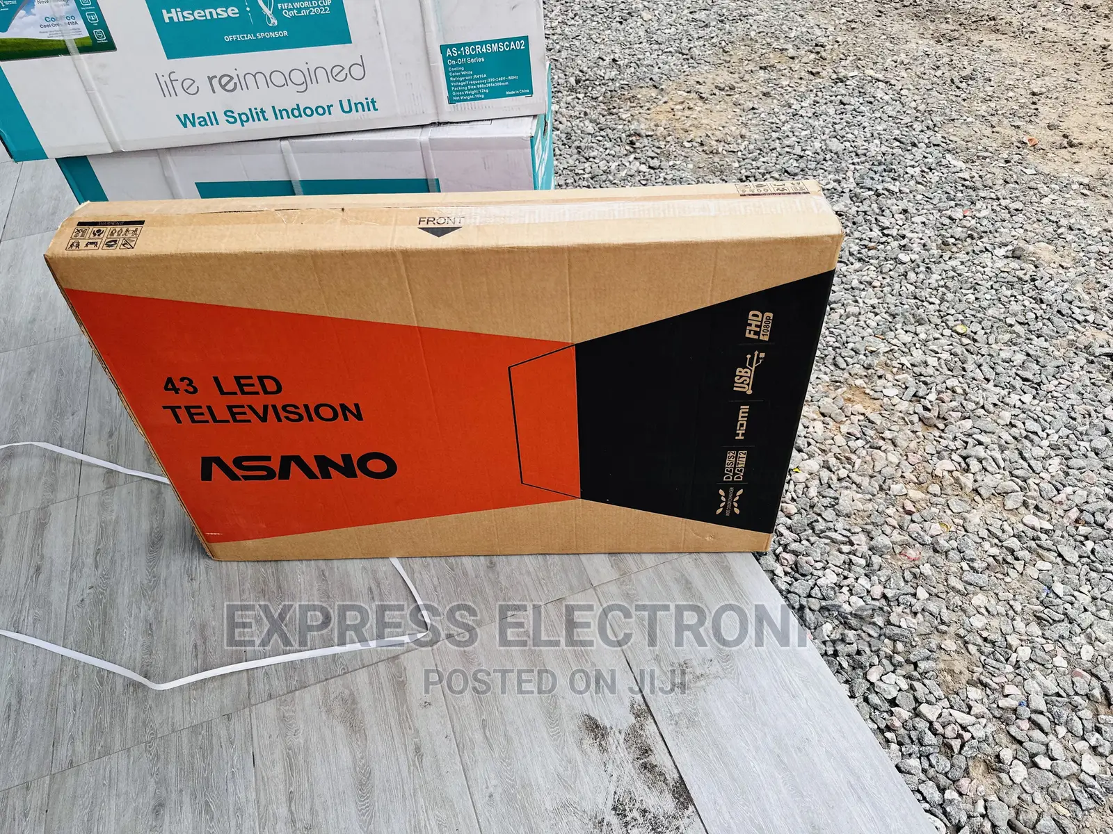 High Quality Pictures Asano Smart 43” FHD Satellite Tv