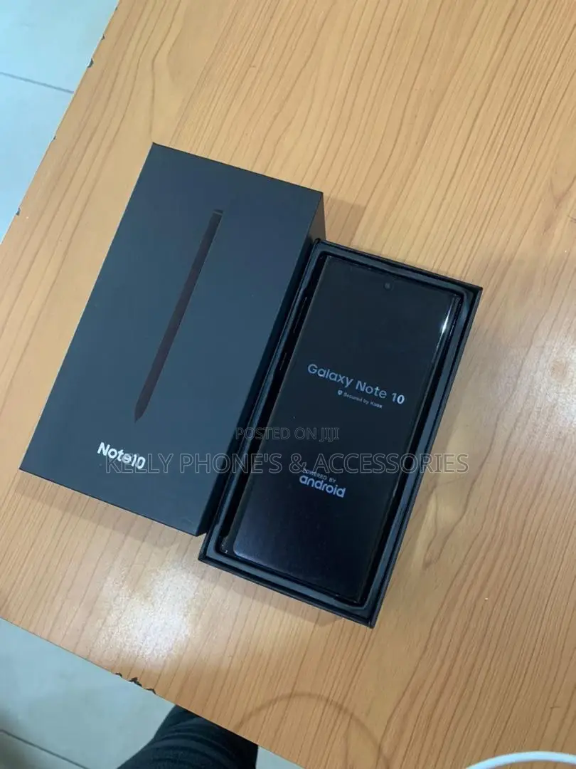 New Samsung Galaxy Note 10 256 GB Black
