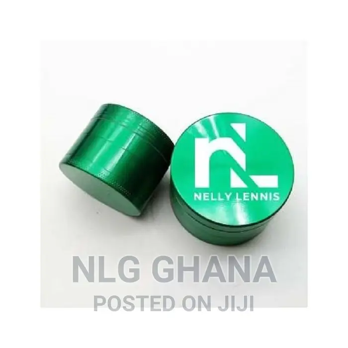 NELLY LENNIS Zinc Herb Crusher/Grinder - 40mm - Green