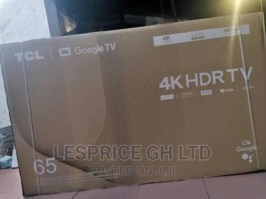 TCL 65” Android HDRTV//Quality Enhancer