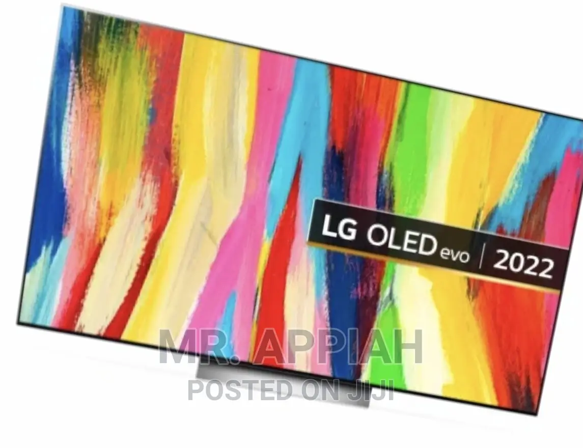 Slim Black LG 75 Inch Smart OLED Tv(OLED77C26)Black.