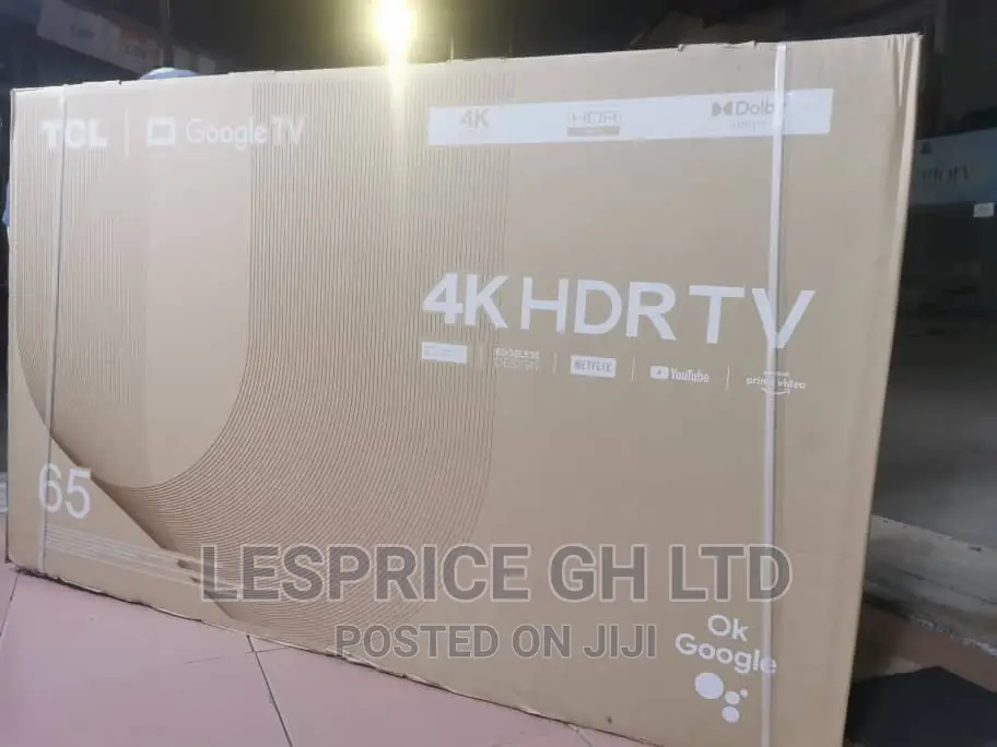 Luxury TCL 65” Android HDRTV